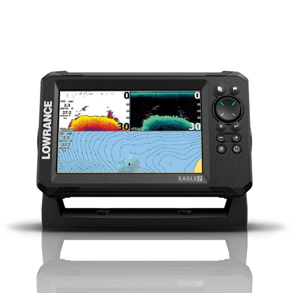 Lowrance Eagle 7 50/200 HDI in der Gruppe Technik & Boot / Echolot & Kartenplotter bei Sportfiskeprylar.se (000-16311-001)