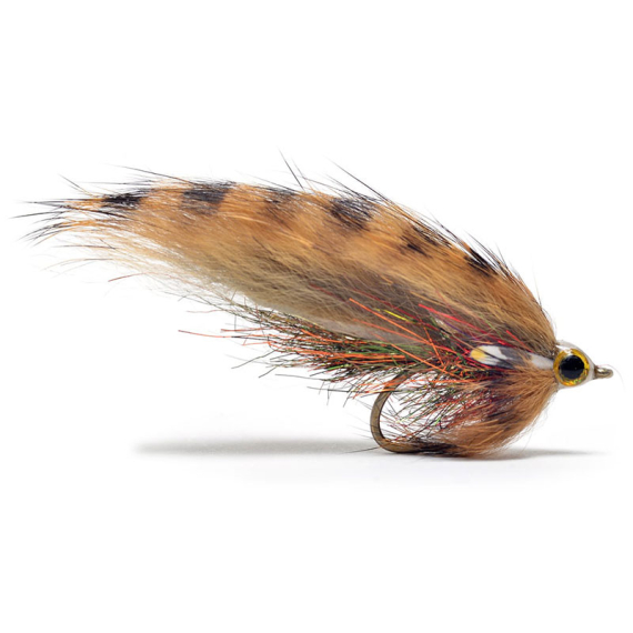 Midi Zonker Yellow Brown - 6cm in der Gruppe Köder / Fliegen / Streamers bei Sportfiskeprylar.se (101980GL)