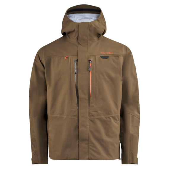 Grundéns Vector Wading Jacket Otter in der Gruppe Kleidung & Schuhe / Kleidung / Jacken / Watjacken bei Sportfiskeprylar.se (10215-355-0013r)