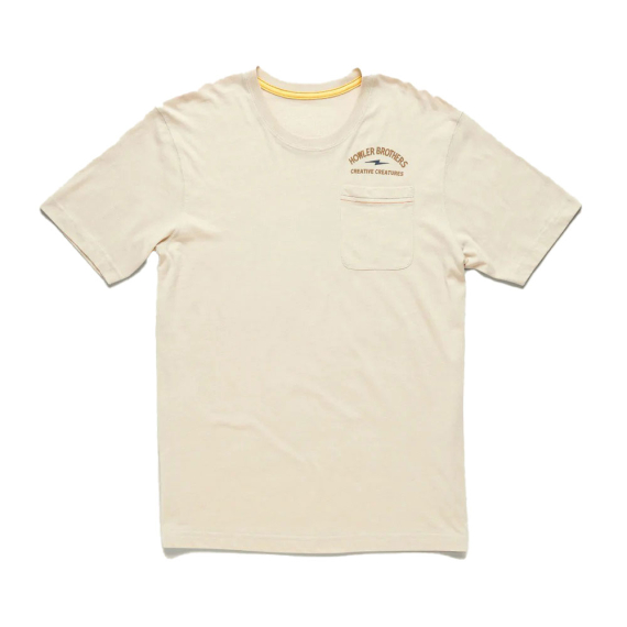 Howler Select Pocket T Creative Creatures Roosterfish Sand Heather in der Gruppe Kleidung & Schuhe / Kleidung / T-shirts bei Sportfiskeprylar.se (111022F-ROS-Sr)