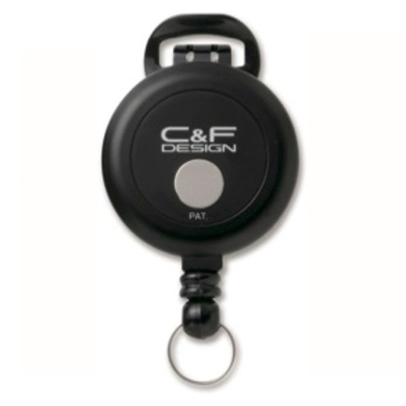 C&F Flex Pin-On Reel Black (CFA-72-BK) in der Gruppe Werkzeuge & Zubehör / Pin-On-Reels bei Sportfiskeprylar.se (1120097)