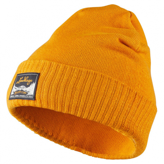 Lundhags Knak Beanie Gold in der Gruppe Kleidung & Schuhe / Kappen & Kopfbedeckungen / Mützen bei Sportfiskeprylar.se (1142337-206-OS)