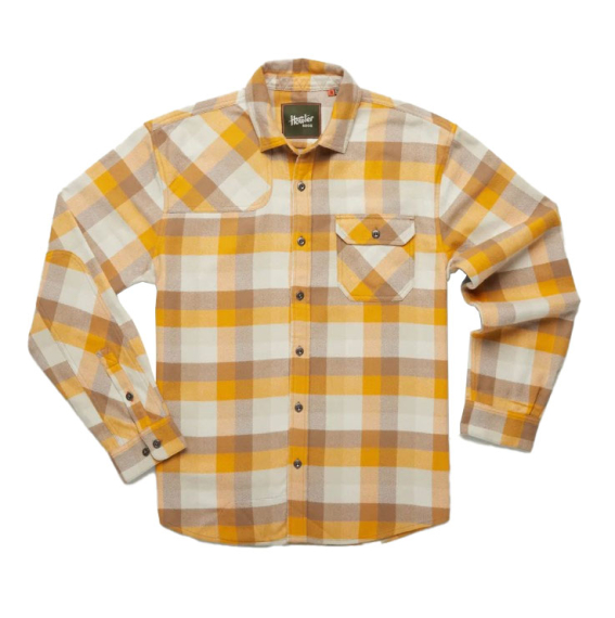 Howler Harkers Flannel Grice Plaid Wheatfield in der Gruppe Kleidung & Schuhe / Kleidung / Hemden bei Sportfiskeprylar.se (121022F-WHE-Sr)