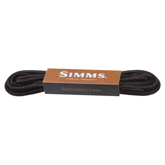 Simms Replacement Laces Black in der Gruppe Kleidung & Schuhe / Wathosen & Watschuhe / Watschuhe bei Sportfiskeprylar.se (12194-001-00)