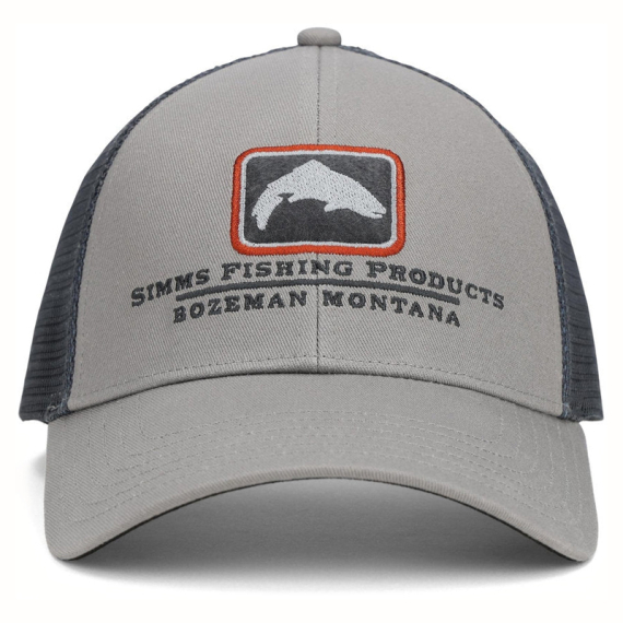 Simms Trout Icon Trucker Cinder in der Gruppe Kleidung & Schuhe / Kappen & Kopfbedeckungen / Caps / Trucker-Kappen bei Sportfiskeprylar.se (12226-255-00)