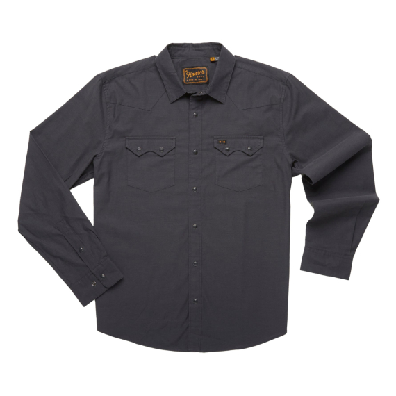 Howler Crosscut Snapshirt Midnight Chambray in der Gruppe Kleidung & Schuhe / Kleidung / Hemden bei Sportfiskeprylar.se (123022F-MID-Lr)