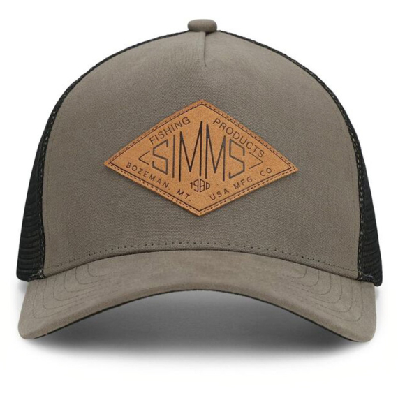 Simms Double Haul Trucker Smokey Olive in der Gruppe Kleidung & Schuhe / Kappen & Kopfbedeckungen / Caps / Trucker-Kappen bei Sportfiskeprylar.se (14035-1068-00)