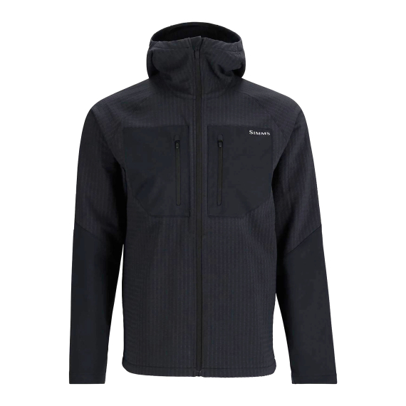 Simms Confluence Hoody Black in der Gruppe Kleidung & Schuhe / Kleidung / Pullover / Hoodies bei Sportfiskeprylar.se (14056-001-20r)