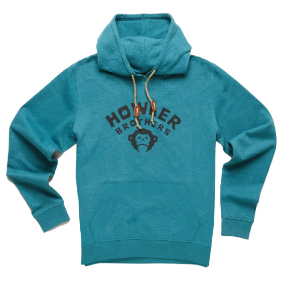 Howler Pull Over Hoodie Camp Howler Petrol Heather in der Gruppe Kleidung & Schuhe / Kleidung / Pullover / Hoodies bei Sportfiskeprylar.se (154222F-PET-Mr)