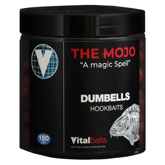 Vital Baits The Mojo Dumbells 10mm 150 g in der Gruppe Köder / Boilies, Baits & Groundbait / Boilies bei Sportfiskeprylar.se (16-0003)