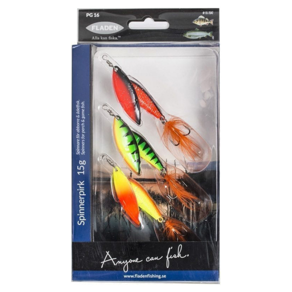 Fladen Spinnerpilk 3pcs 15g Fluo in der Gruppe Köder / Köder für das Meeresangeln / Meeresangeln Pilker bei Sportfiskeprylar.se (16-7047)