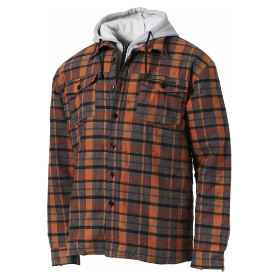 Savage Gear Twin Shirt Jacket Orange/Grey in der Gruppe Kleidung & Schuhe / Kleidung / Jacken / Kunstfaserjacken bei Sportfiskeprylar.se (1611173r)