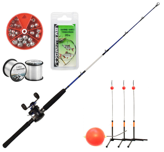 IFISH Ismete Combo L (Pike 113cm + 400-L) Starterkit 3-Pack in der Gruppe Angelmethoden / Eisangeln / Eisangel Sets / Eisangelsets bei Sportfiskeprylar.se (20104345-set)