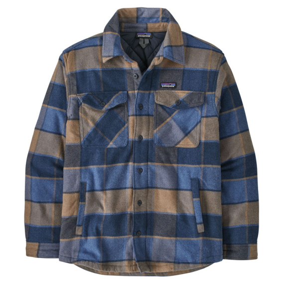 Patagonia M\'s LW Insulated Fjord Flannel Shirt William: Smolder Blue in der Gruppe Kleidung & Schuhe / Kleidung / Hemden bei Sportfiskeprylar.se (20386-WMBL-Sr)