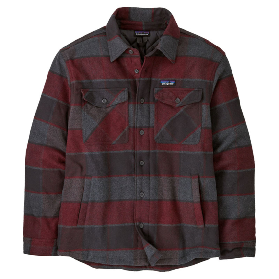 Patagonia M\'s LW Insulated Fjord Flannel Shirt William: Ink Black in der Gruppe Kleidung & Schuhe / Kleidung / Hemden bei Sportfiskeprylar.se (20386-WMIB-Sr)