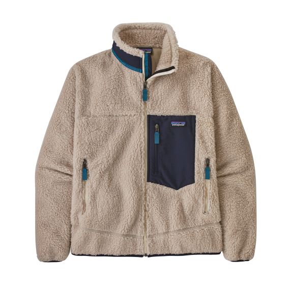 Patagonia Classic Retro-X Jacket Natural in der Gruppe Kleidung & Schuhe / Kleidung / Jacken / Fleece-Jacken bei Sportfiskeprylar.se (23056-NAT-Sr)