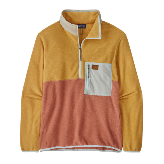 Patagonia M\'s Microdini 1/2 Zip P/O Sienna Clay in der Gruppe Kleidung & Schuhe / Kleidung / Pullover / Fleece-Pullover bei Sportfiskeprylar.se (26200-SINY-Mr)