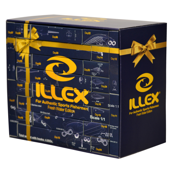 Illex Advent Calendar Fresh Water 2024 in der Gruppe Sonstiges / Geschenke & Geschenkführer / Adventskalender bei Sportfiskeprylar.se (29-48731)