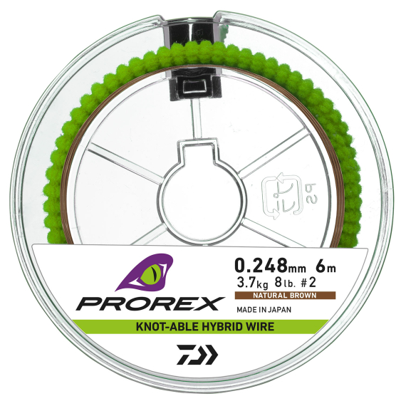 Daiwa Prorex Hybrid Knottable Wire 6M in der Gruppe Haken & Zubehör / Vorfächer & Vorfachmaterial / Vorfachmaterial / Wire bei Sportfiskeprylar.se (32-223311r)