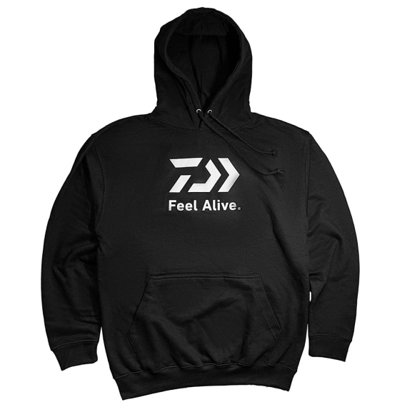 Daiwa D-Vec Feel Alive Hoodie Black in der Gruppe Kleidung & Schuhe / Kleidung / Pullover / Hoodies bei Sportfiskeprylar.se (32-223561r)