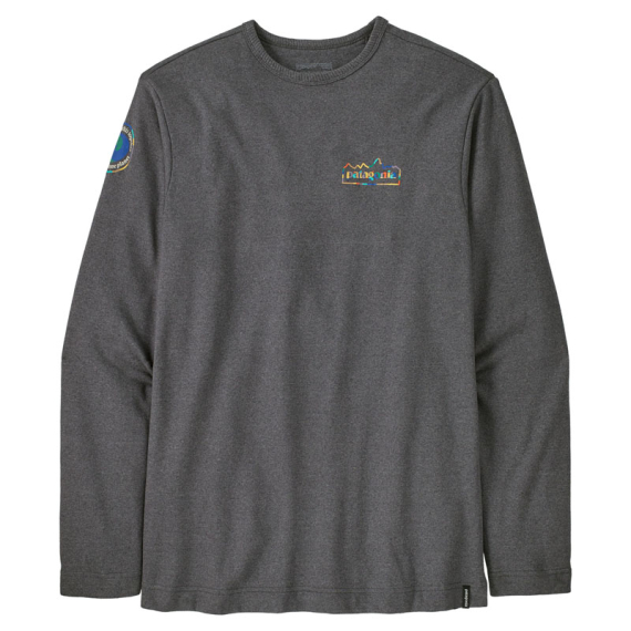 Patagonia M\'s LW Unity Fitz Wildrise Crew Ink Black in der Gruppe Kleidung & Schuhe / Kleidung / Pullover / Sweatshirts bei Sportfiskeprylar.se (39687-INBK-Sr)