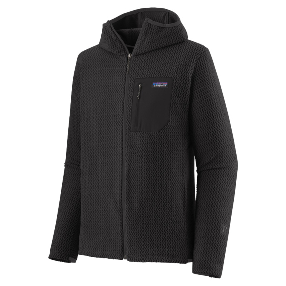 Patagonia M\'s R1 Air Full-Zip Hoody Black in der Gruppe Kleidung & Schuhe / Kleidung / Pullover / Hoodies bei Sportfiskeprylar.se (40255-BLK-Sr)