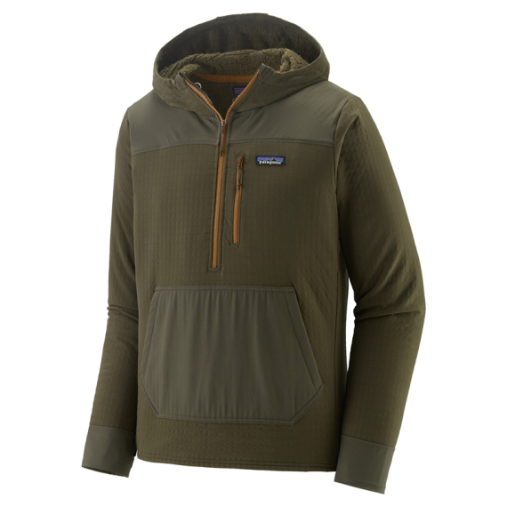 Patagonia M\'s R2 TechFace P/O Pine Needle Green in der Gruppe Kleidung & Schuhe / Kleidung / Pullover / Hoodies bei Sportfiskeprylar.se (41765-PNGR-Sr)