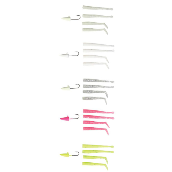 Savage Gear LRF Mini Sandeel Kit 25-pack in der Gruppe Köder / Köder Sets bei Sportfiskeprylar.se (47133)