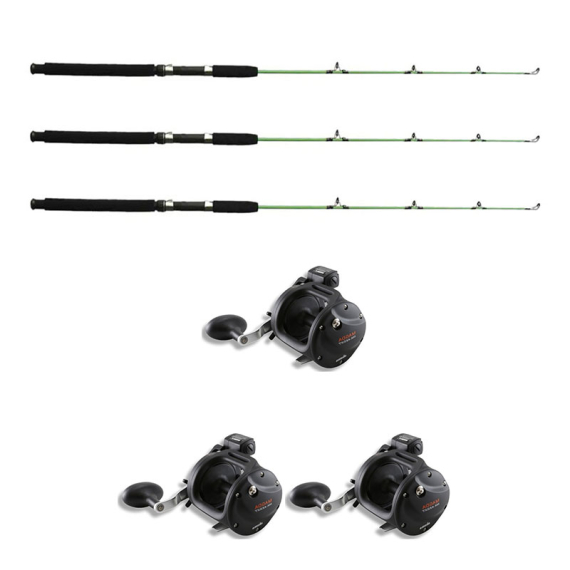 Okuma Magda Pro MA-20DLXT Vänstervevad/Wiggler Ismetespö Medium 118,5 cm 3-Pack in der Gruppe Angelmethoden / Eisangeln / Eisangel Sets / Eisangelsets bei Sportfiskeprylar.se (49697ICE3PCS-SET)