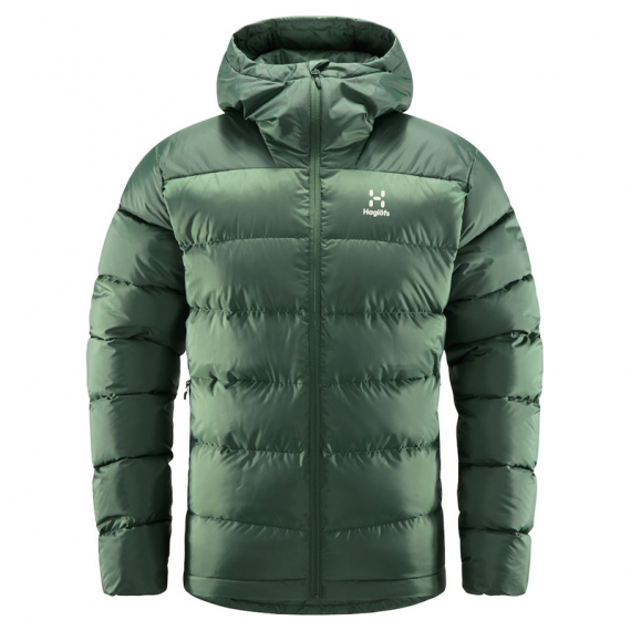 Haglöfs Bield Down Hood Men Fjell Green in der Gruppe Kleidung & Schuhe / Kleidung / Jacken / Isolationsjacken bei Sportfiskeprylar.se (6046844HQ020r)