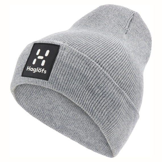 Haglöfs Aze Beanie Stone Grey Melange in der Gruppe Kleidung & Schuhe / Kappen & Kopfbedeckungen / Mützen bei Sportfiskeprylar.se (6055024YA005)