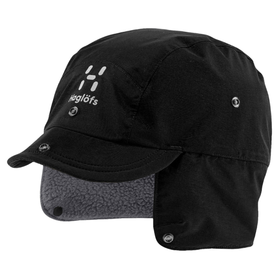 Haglöfs Mountain Cap True Black/Magnetite in der Gruppe Kleidung & Schuhe / Kappen & Kopfbedeckungen / Caps / Ear Flap Caps bei Sportfiskeprylar.se (6055932CT715r)