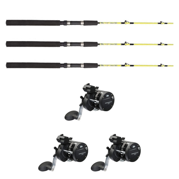 Abu Garcia Cardinal Trolling 20LC/Fladen Ice Pike 130cm Combo Right 3-Pack in der Gruppe Angelmethoden / Eisangeln / Eisangel Sets / Eisangelsets bei Sportfiskeprylar.se (84-130Y3pcs-set)