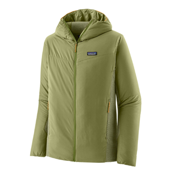 Patagonia M\'s Nano-Air Light Hybrid Hoody Buckhorn Green in der Gruppe Kleidung & Schuhe / Kleidung / Jacken / Kunstfaserjacken bei Sportfiskeprylar.se (84416-BUGR-Mr)