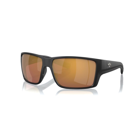 Costa Reefton Pro Matte Black - Gold Mirror 580G in der Gruppe Kleidung & Schuhe / Sonnenbrillen / Polarisierte Sonnenbrillen bei Sportfiskeprylar.se (90801463)