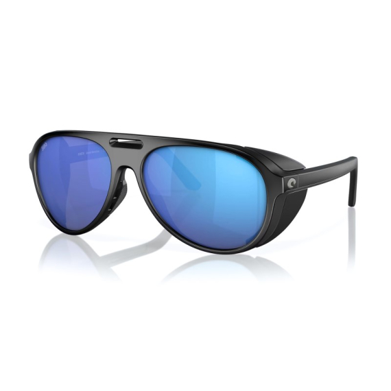 Costa Grand Catalina Matte Black - Blue Mirror 580G in der Gruppe Kleidung & Schuhe / Sonnenbrillen / Polarisierte Sonnenbrillen bei Sportfiskeprylar.se (91170159)