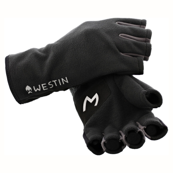 Westin HLF Fleece Gloves Carbon Black in der Gruppe Kleidung & Schuhe / Kleidung / Handschuhe bei Sportfiskeprylar.se (A222-657-Mr)