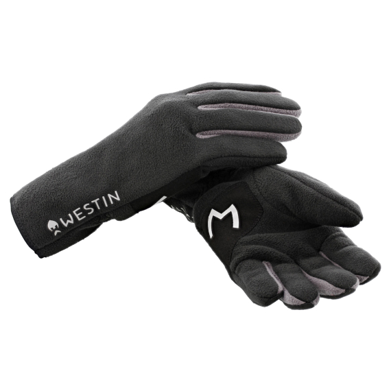 Westin Full Fleece Gloves Carbon Black in der Gruppe Kleidung & Schuhe / Kleidung / Handschuhe bei Sportfiskeprylar.se (A223-657-Mr)