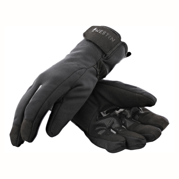 Westin Windster Gloves Carbon Black in der Gruppe Kleidung & Schuhe / Kleidung / Handschuhe bei Sportfiskeprylar.se (A225-657-Mr)