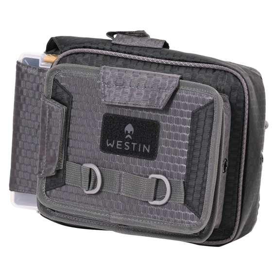 Westin W4 Quick Bag 2 Boxes Small Titanium Black in der Gruppe Verwahrung / Angeltaschen / Sling Packs bei Sportfiskeprylar.se (A240-988-S)