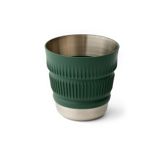 Sea To Summit Detour Stainless Steel Collapsible Mug Green in der Gruppe Outdoor / Campingküchen & Utensilien / Tassen & Becher bei Sportfiskeprylar.se (ACK039031-052004)