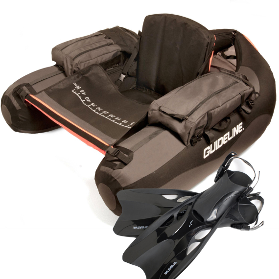 Guideline Drifter Kickboat + Fins in der Gruppe Technik & Boot / Belly Boote & Schlauchboote / Belly Boote & Belly Boote Zubehör / Belly Boote bei Sportfiskeprylar.se (BUNDLE_102571-FINS)