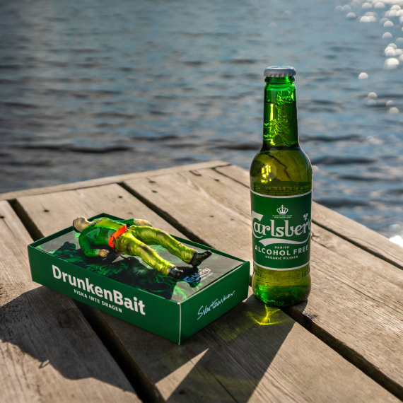 Carlsberg DrunkenBait by Svartzonker in der Gruppe Köder / Handgefertigte Köder bei Sportfiskeprylar.se (DrunkenBaitSvartzonker)