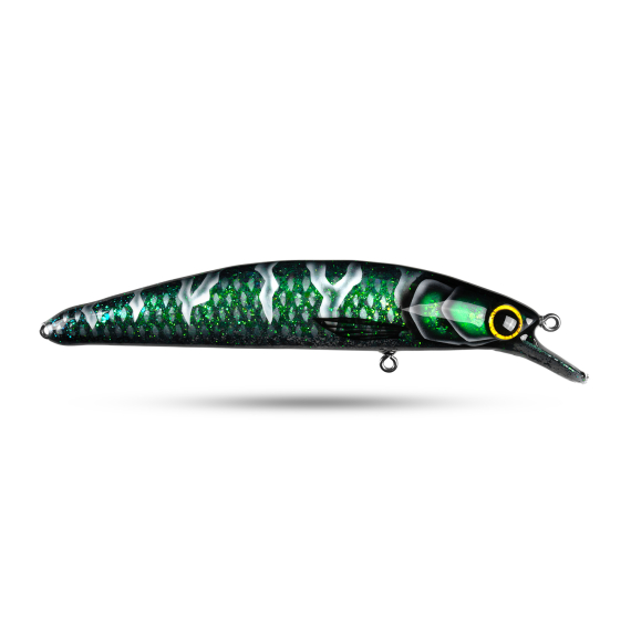 Elfbaits Big Troll 25cm, 160g - Northern Lights in der Gruppe Köder / Handgefertigte Köder / Handgefertigte Wobbler bei Sportfiskeprylar.se (EFLBAITBT1)