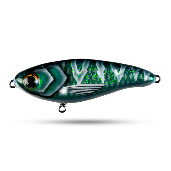 Elfbaits Swim 15cm, 100g - Northern Lights in der Gruppe Köder / Handgefertigte Köder / Handgefertigte Jerkbaits bei Sportfiskeprylar.se (EFLBAITSS5)