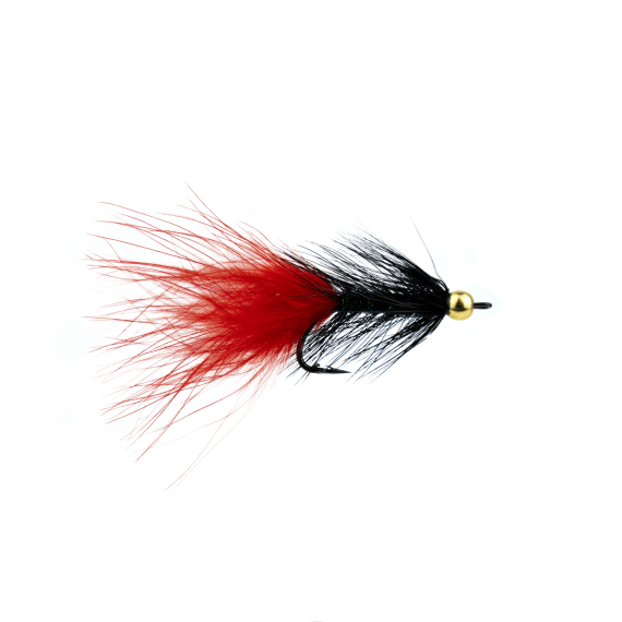 Wolly Bugger BH Red/Black # 6 in der Gruppe Köder / Fliegen / Streamers bei Sportfiskeprylar.se (F30-1092-6)