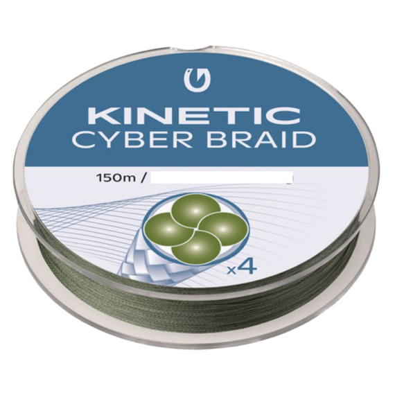 Kinetic 4 Braid 150m Dusty Green in der Gruppe Schnüre / Geflochtene Schnüre bei Sportfiskeprylar.se (F503-024-098r)