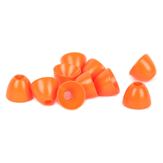 Coneheads L (6,3mm) - Fluo Orange in der Gruppe Haken & Zubehör / Fliegenbinden / Fliegenbindematerial / Gewichtung bei Sportfiskeprylar.se (FD-C1612)