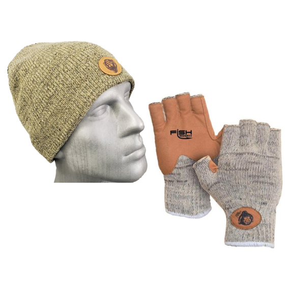 Fish Monkey Glove and Hat Set in der Gruppe Kleidung & Schuhe / Kleidung / Handschuhe bei Sportfiskeprylar.se (FISHMONKEYGLOVENHAT)