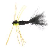 Montana Rubber leg Black/Yellow Daiichi 2421 #6 in der Gruppe Köder / Fliegen / Nymphen bei Sportfiskeprylar.se (FL24027)
